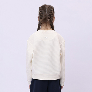 YWDU114-4 Lifestyle Crew Neck Sweatshirt Egg Shell